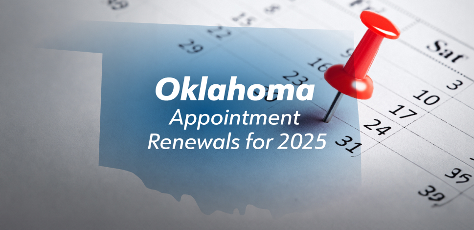 Beat the Deadline: Oklahoma Appointment Renewals for 2025